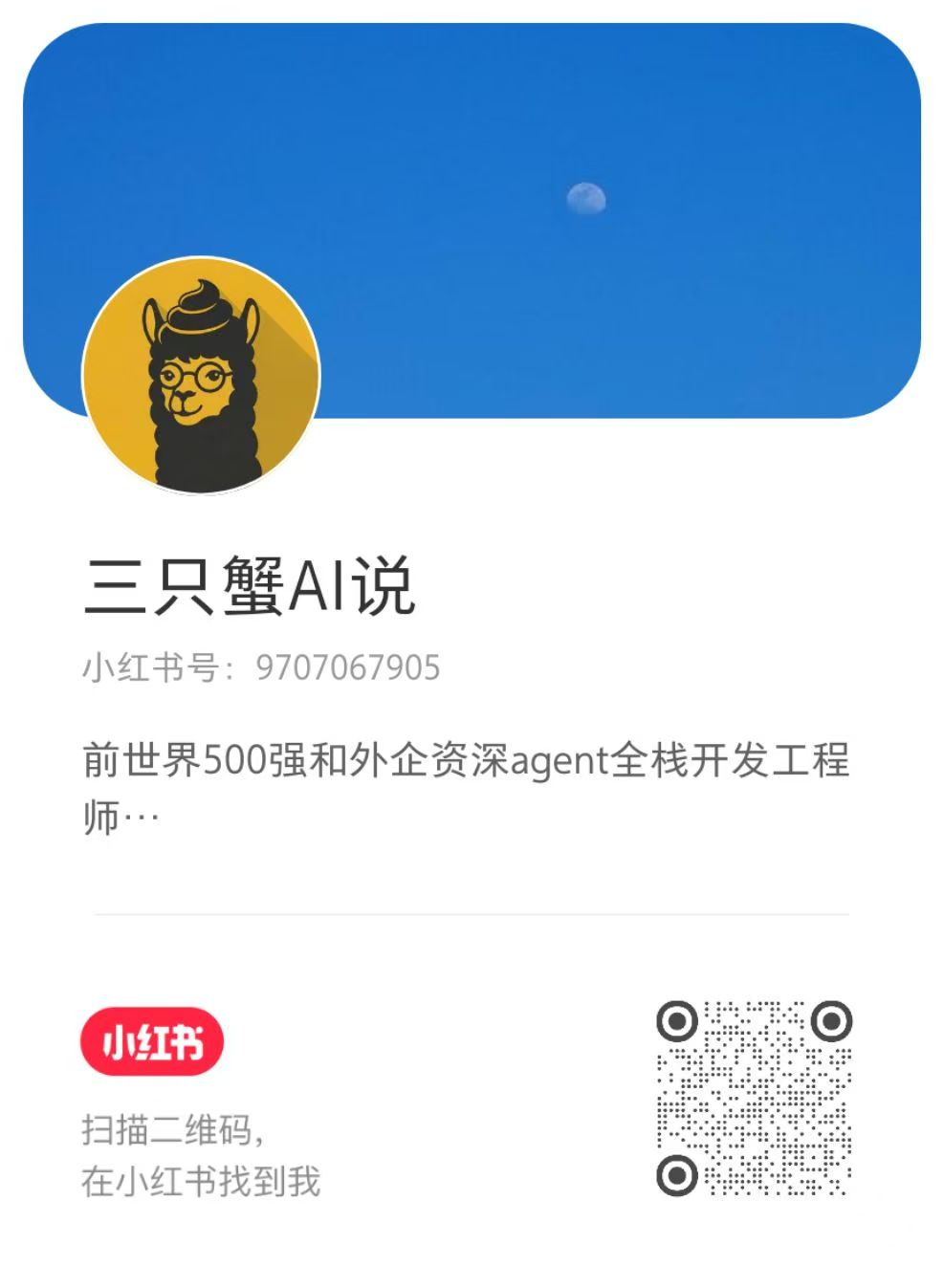 小红书二维码